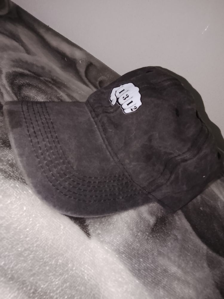 Immagine di Black Baseball Cap With Fist Logo 4
