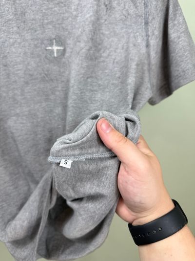 Stone Island Grey Dust T-Shirt 4