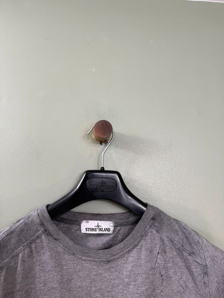 Stone Island Grey Dust T-Shirt 6