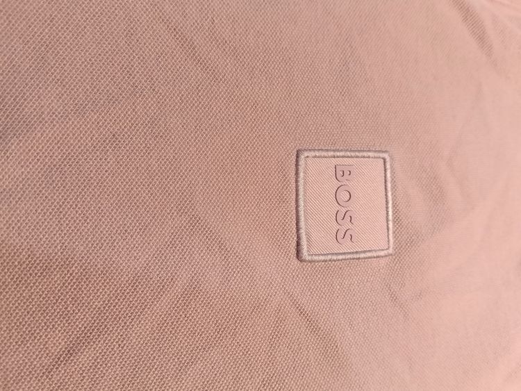 Boss Pink Slim Fit Polo Shirt imagen 2