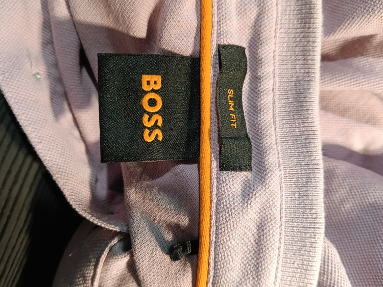 Boss Pink Slim Fit Polo Shirt imagen 6