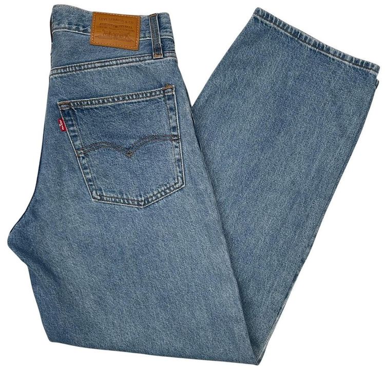 Levis Denim Baggy Dad High Waisted Jeans Small