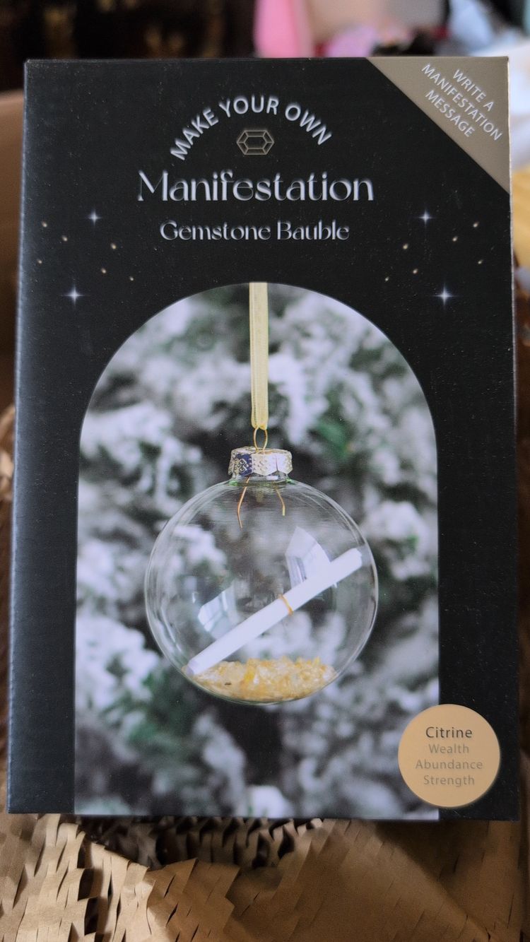 Manifestation Gemstone Bauble