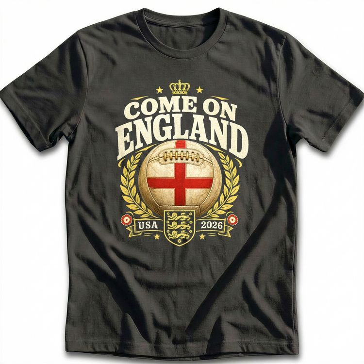 Come On England Football T-Shirt EU 4