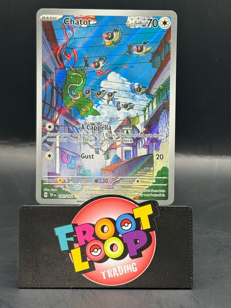 Pokemon Chatot 181/162 (N/M) image 1