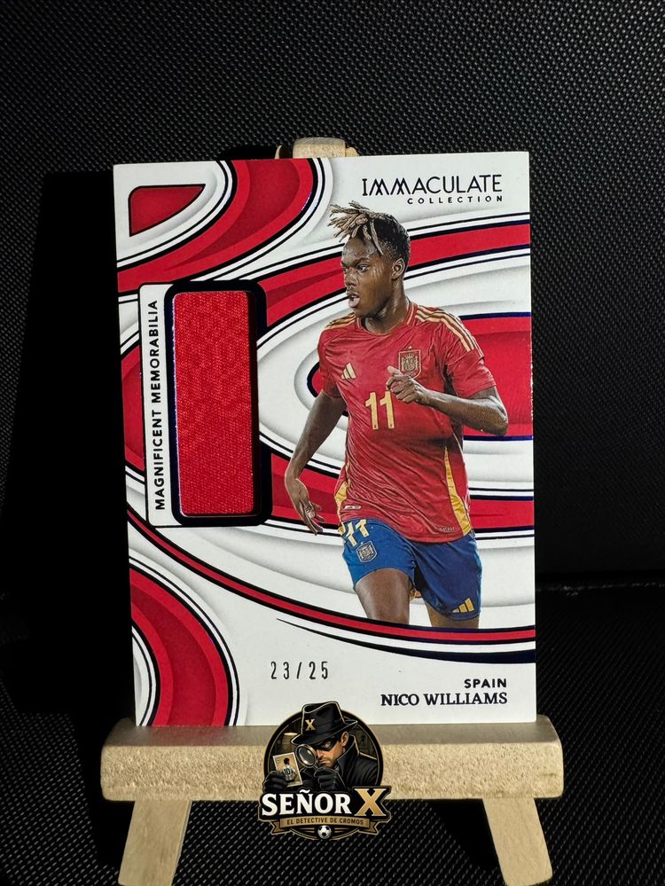 Panini Immaculate Collection Magnificent Memorabilia Soccer Card imagen del producto