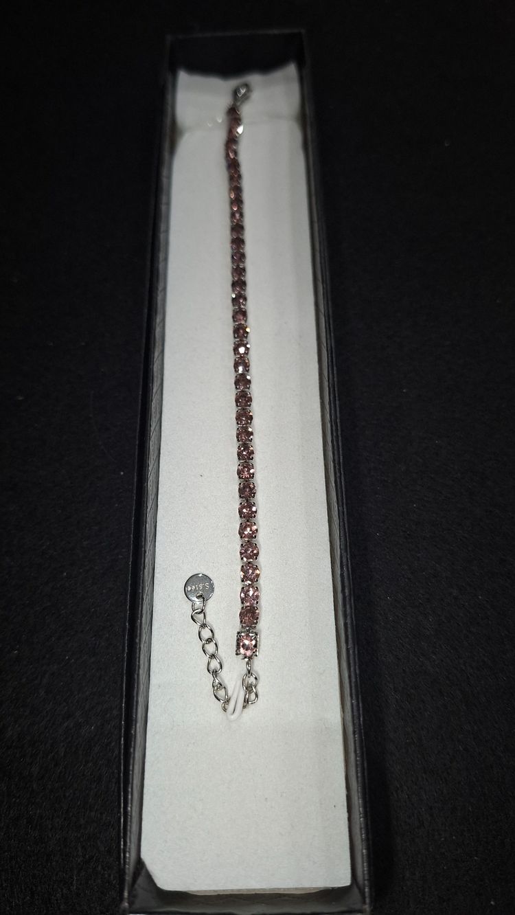 Pink Rhinestone Bracelet 2