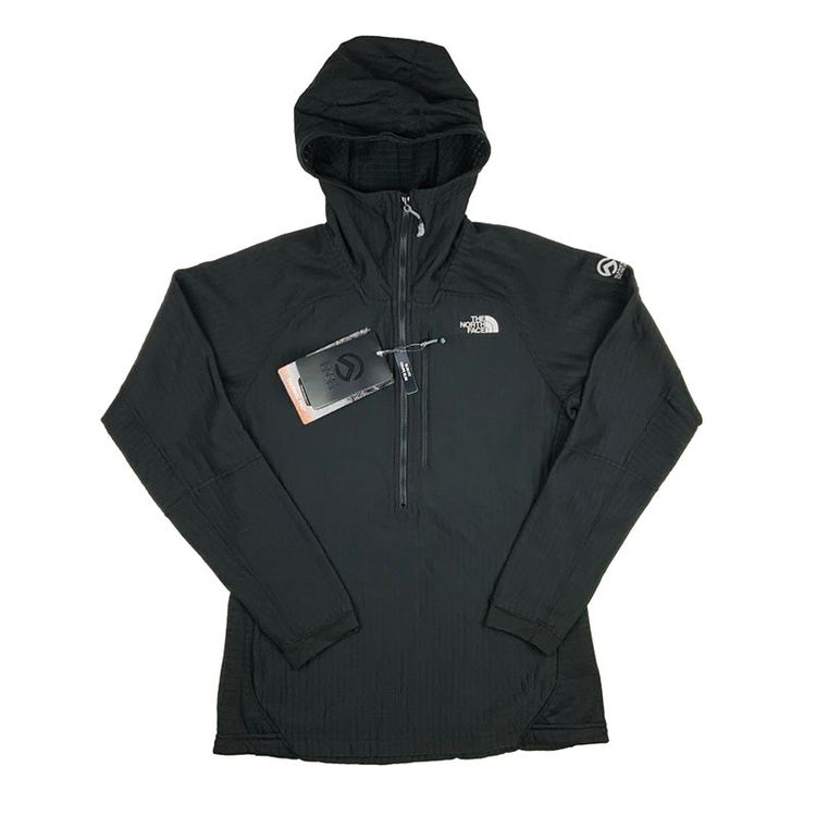 Deadsea London The North Face Summit L2 Fuseform Fleece 1/2 ZIP Hoodie in Black product image