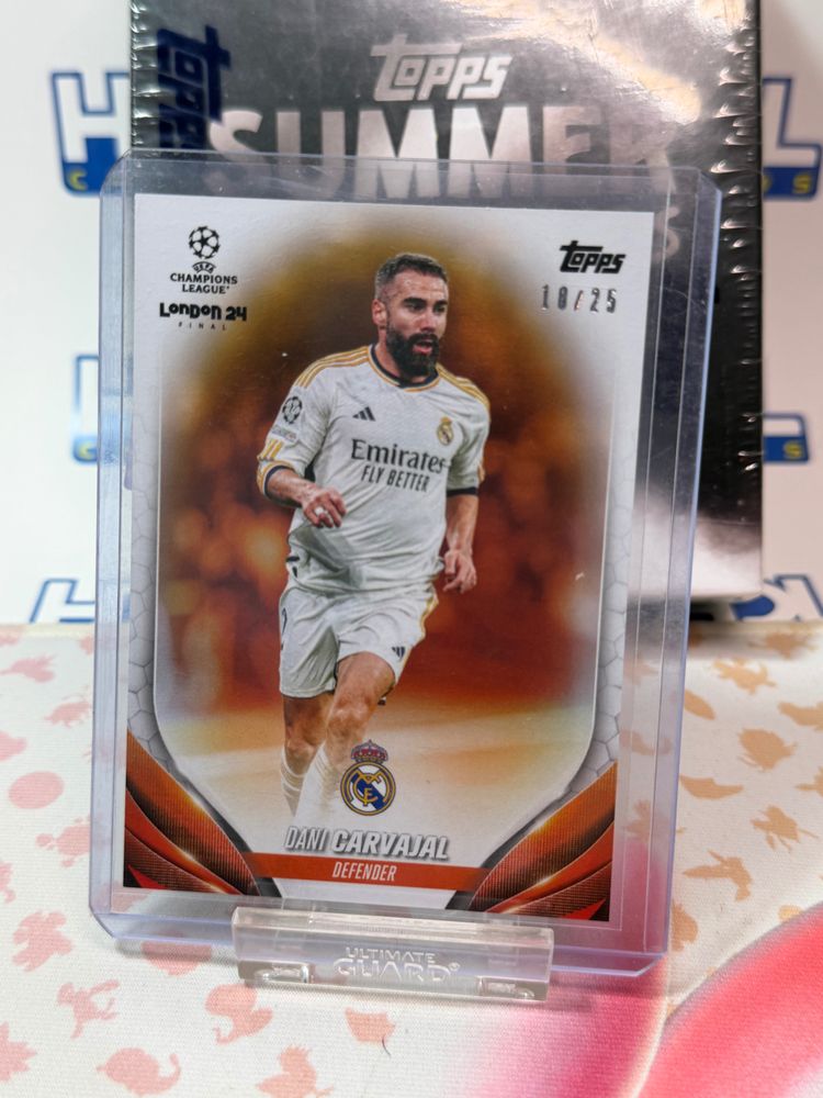 Topps Dani Carvajal Football Trading Card