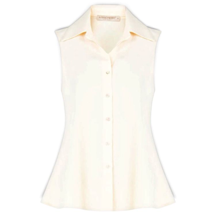 Beige tank top for women from the brand RINASCIMENTO image 1