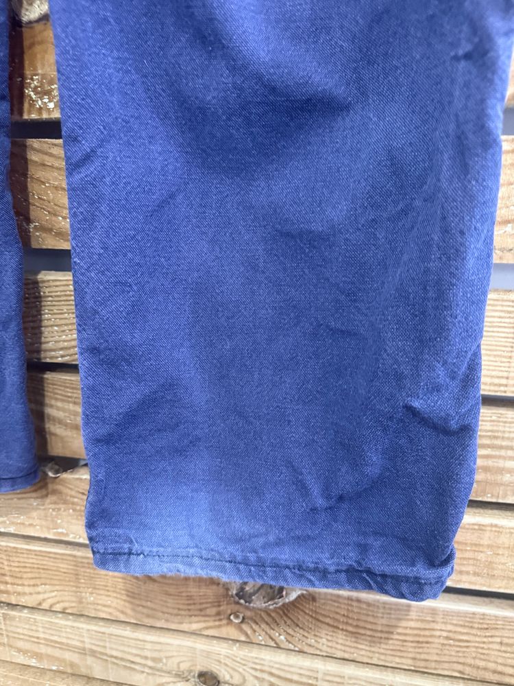 Vintage 90s Carhartt Fire Resistant Carpenter Blue Trousers/ Pants. Workwear. Waist: 36” Leg: 32” image 6