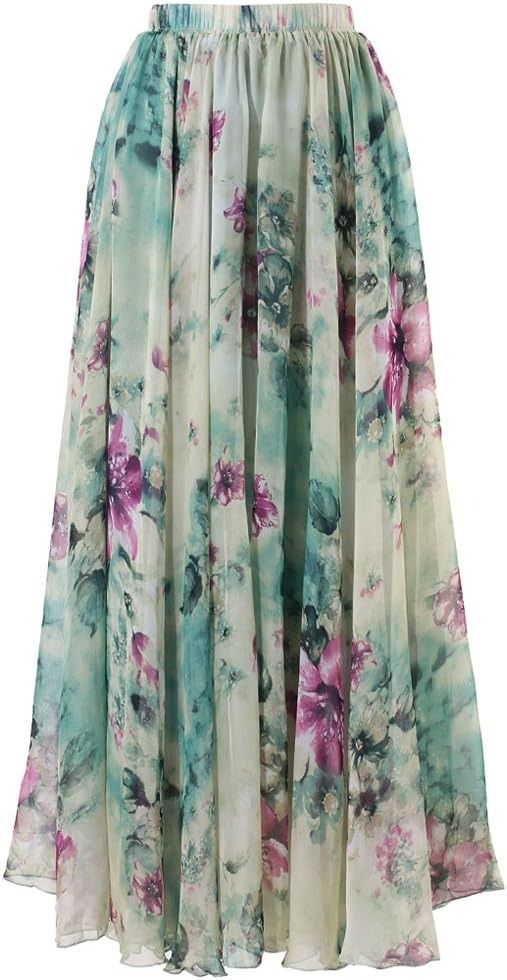 Floral Maxi Skirt image 3