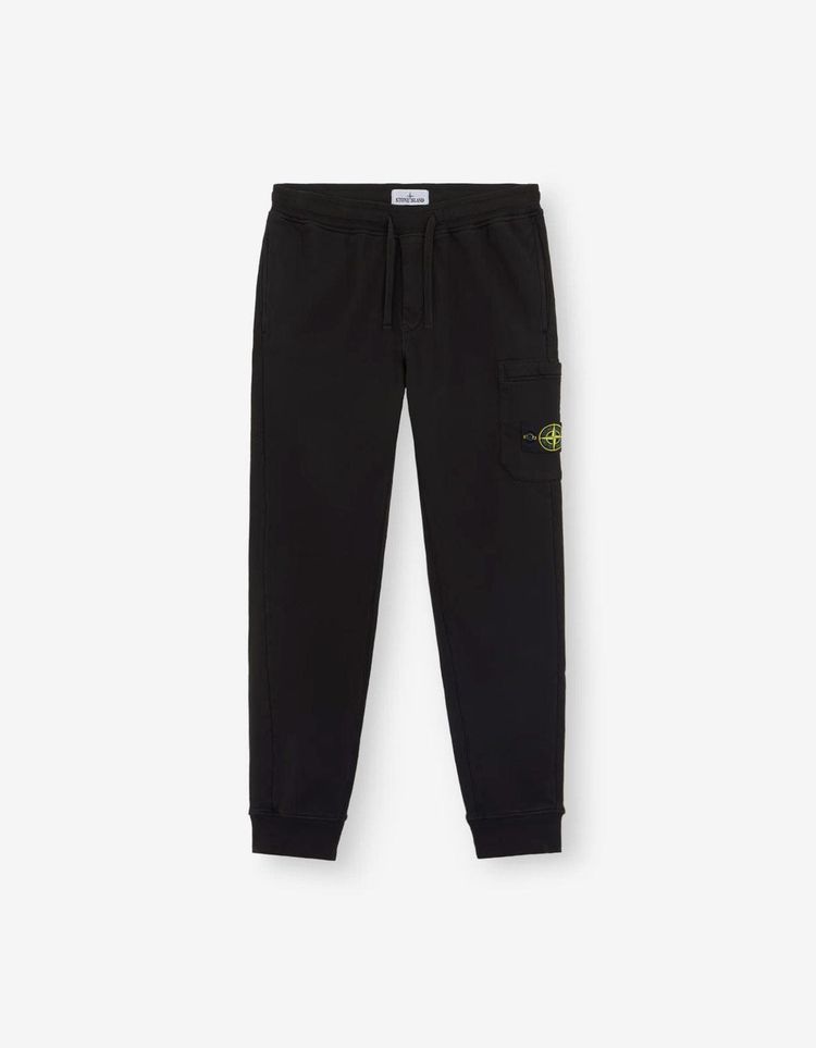 Immagine di Stone Island Black Compass Cargo Pocket Sweat Pants 1