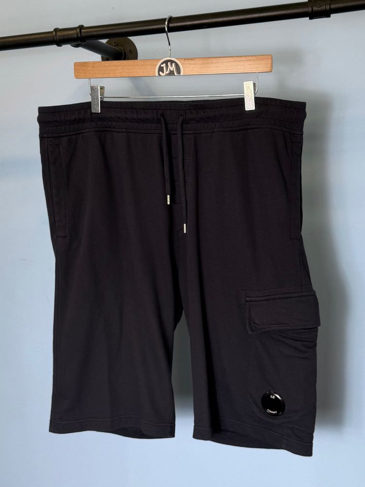 XXL C.P. Company Navy Blue Cargo Jogger Shorts 38W image 2