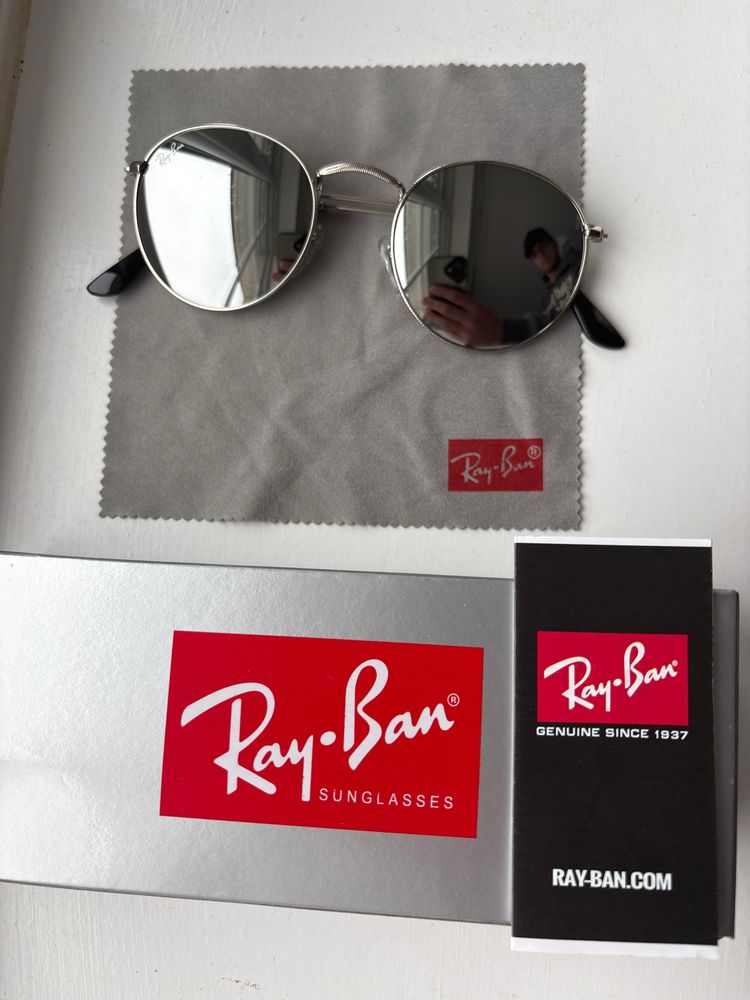 Ray-Ban Silver Aviator Sunglasses