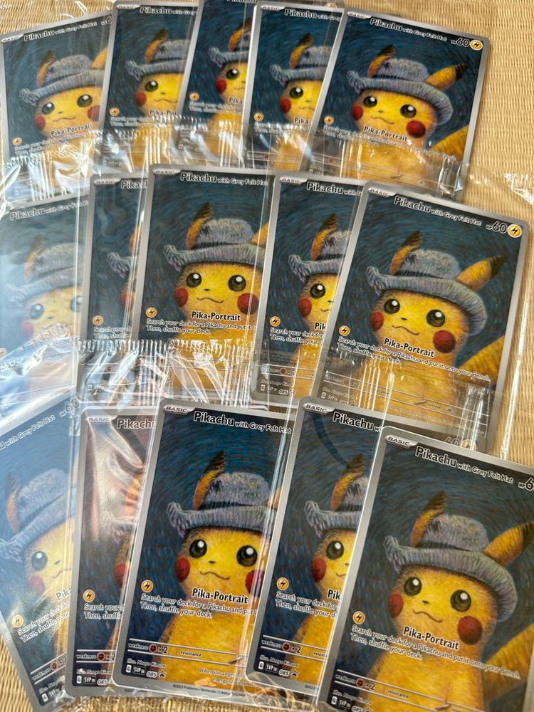 Pikachu Collectible Cards