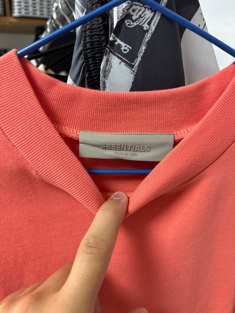 Fear Of God Essentials Coral Shorts And T-Shirt Set obraz 7