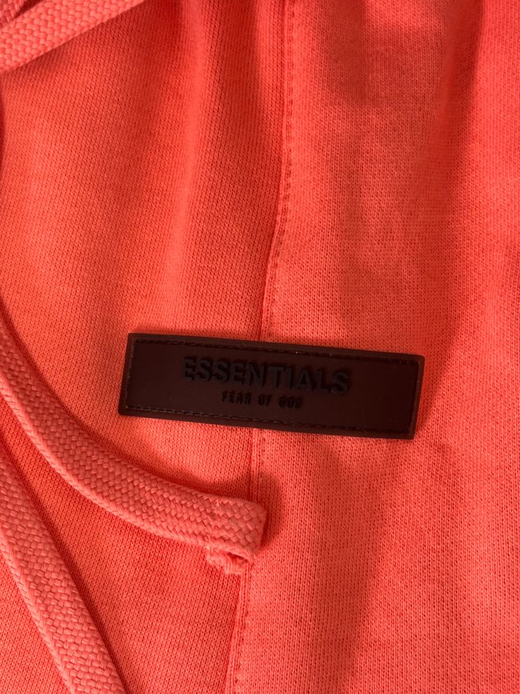 Fear Of God Essentials Coral Shorts And T-Shirt Set obraz 3