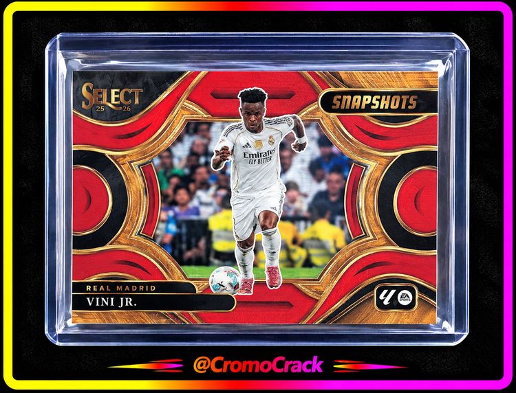 /49 Vini Jr Select Snapshots  Red Panini Select La Liga 2025/26 image 1