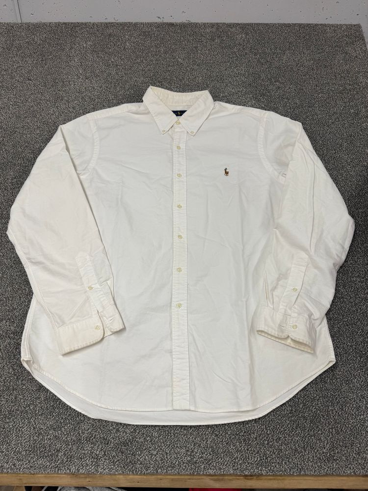 Ralph Lauren White Button-Up Shirt