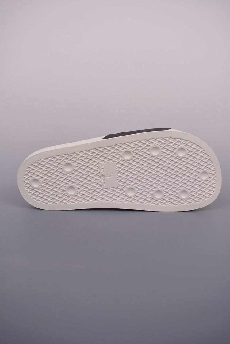 Adidas Black And White Slide Sandals image 3