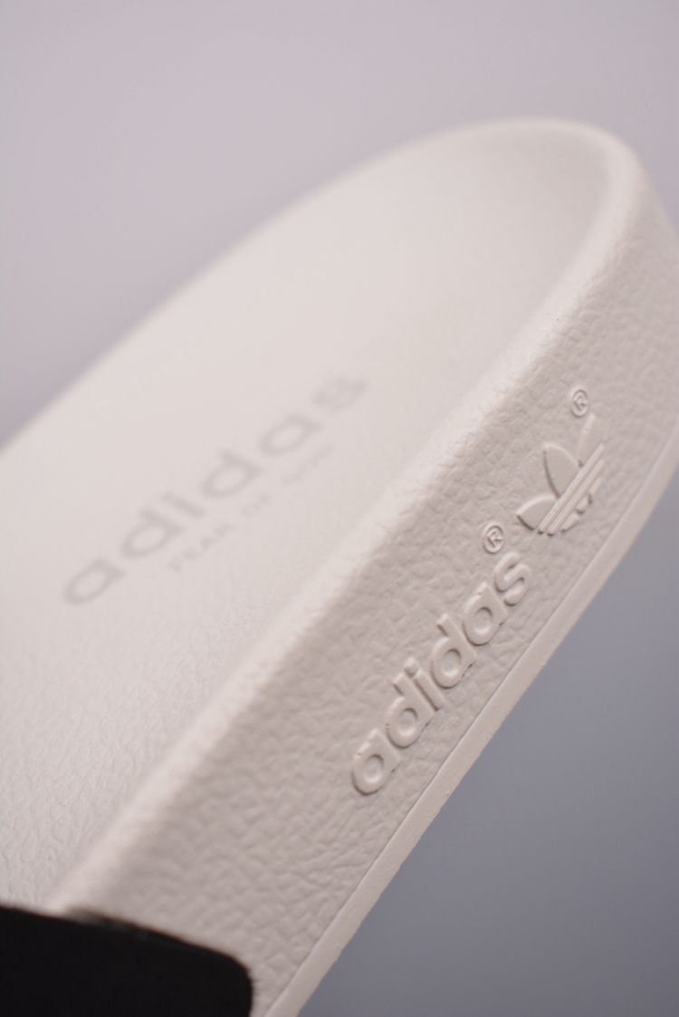 Adidas Black And White Slide Sandals image 6