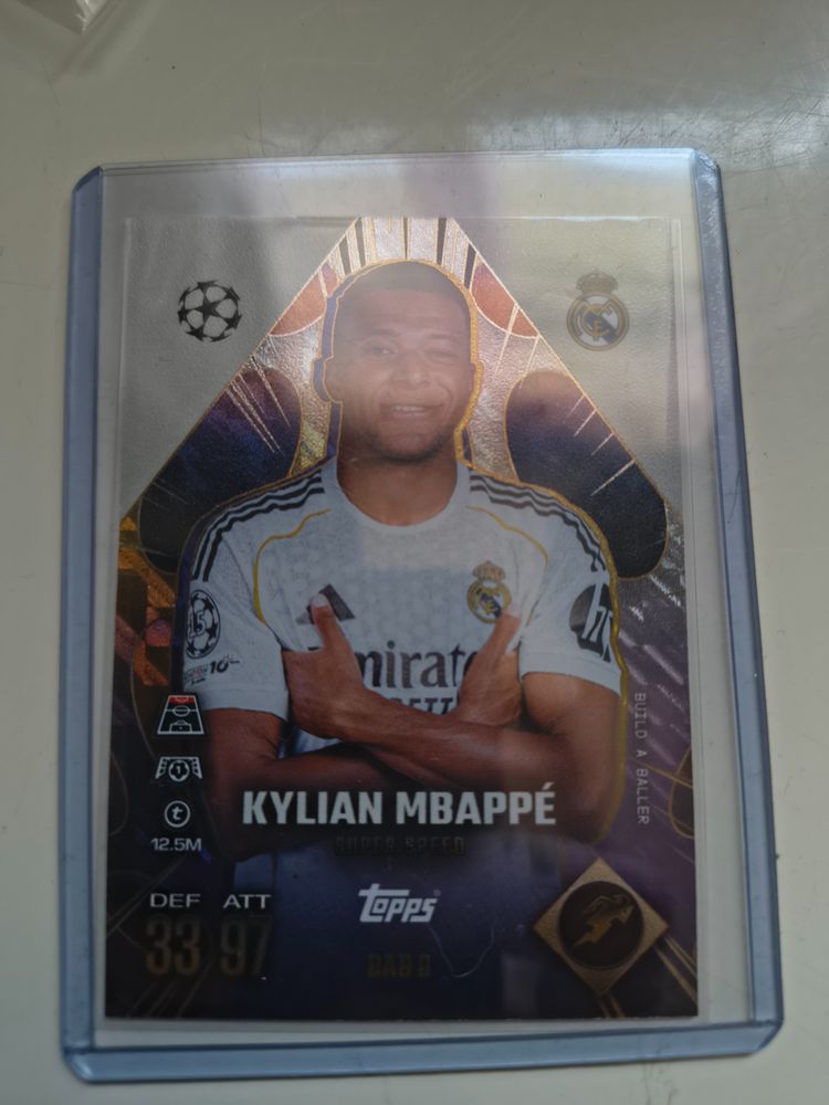 Topps Kylian Mbappé Football Trading Card product image