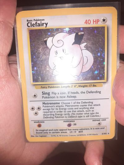 Clefairy Pokémon Card