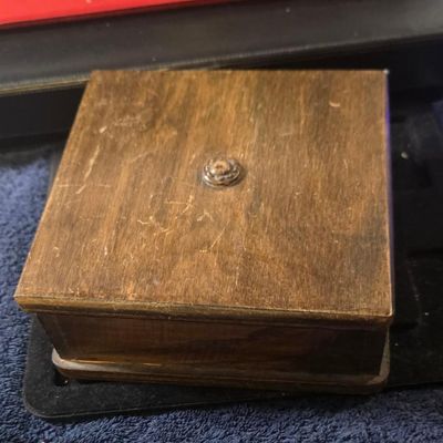 Wooden Box Victorian and from a church
