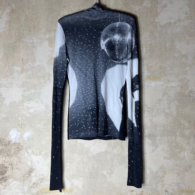 Maison Margiela Top With Disco Ball Print