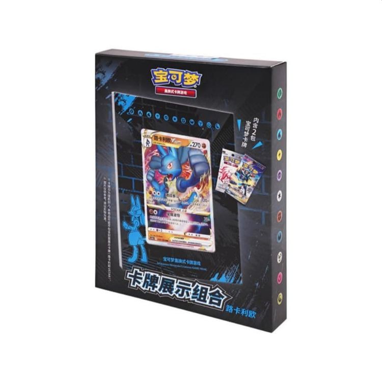 Pokemon Lucario VSTAR Simplified Chinese Gift Box imagen 1