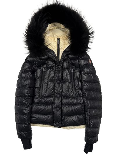 Moncler Grenoble Beverhill Fur Down Jacket - Black (406852602)