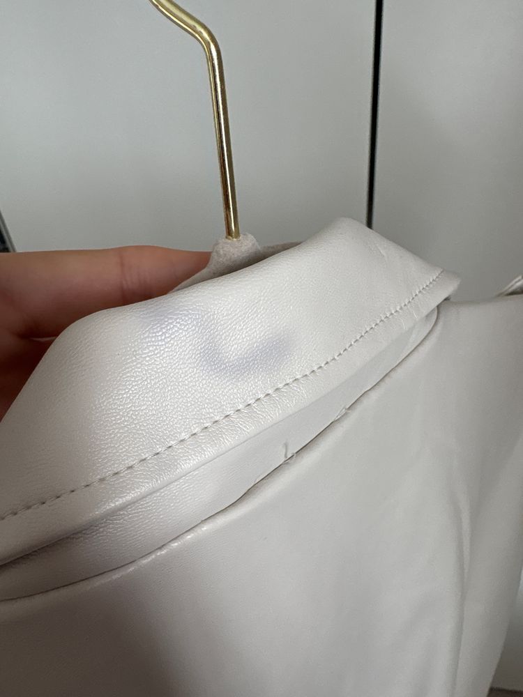 Missguided Sleeveless Leather Jacket image 2