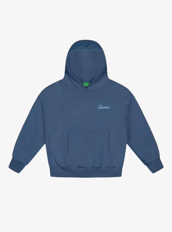 Garment Workshop Double Layer Hoodie Navy