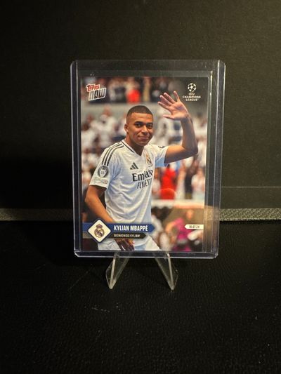 Kylian Mbappe 2024-26 Topps Now Bienvenido Kylian