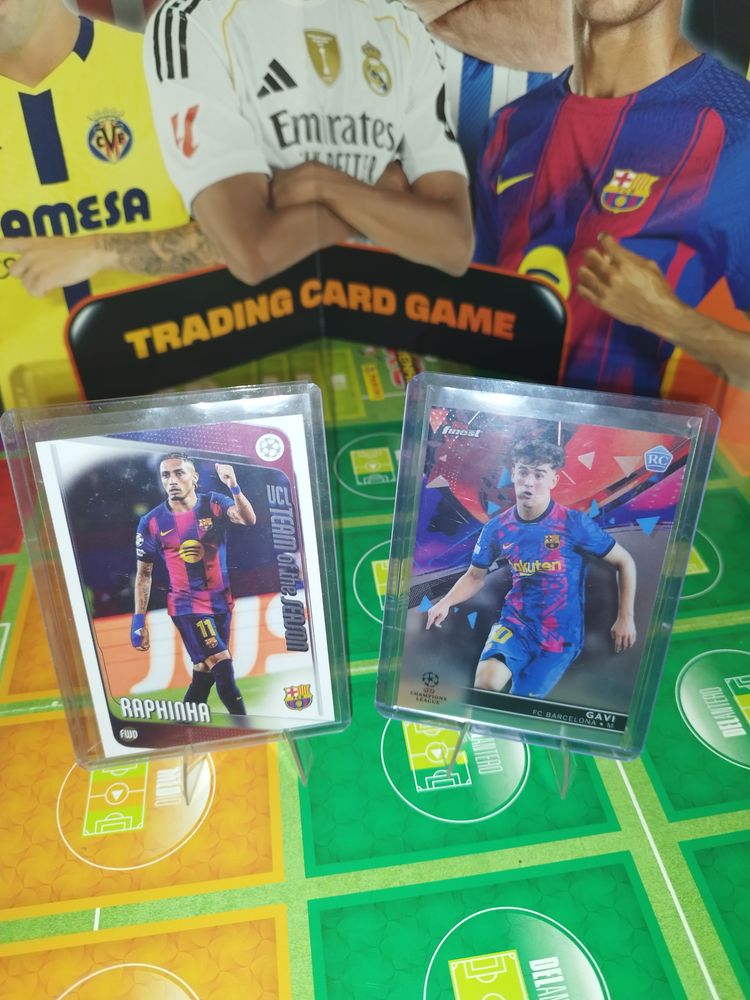 Other Lot Gavi Rookie Card + Raphinha UCL Team of the Season product image