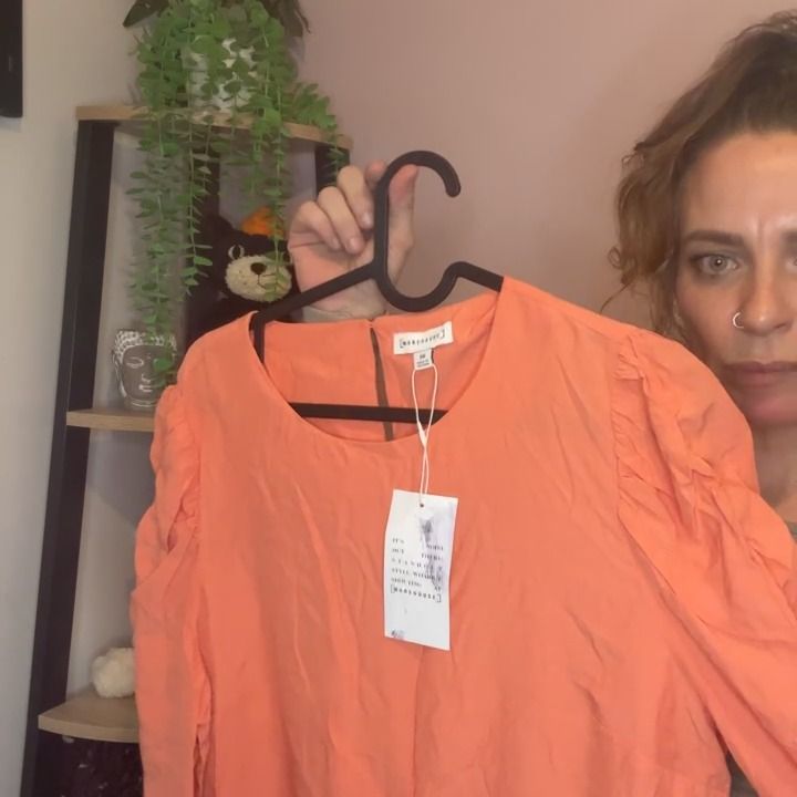 Warehouse Warehouse Blouse Orange product image