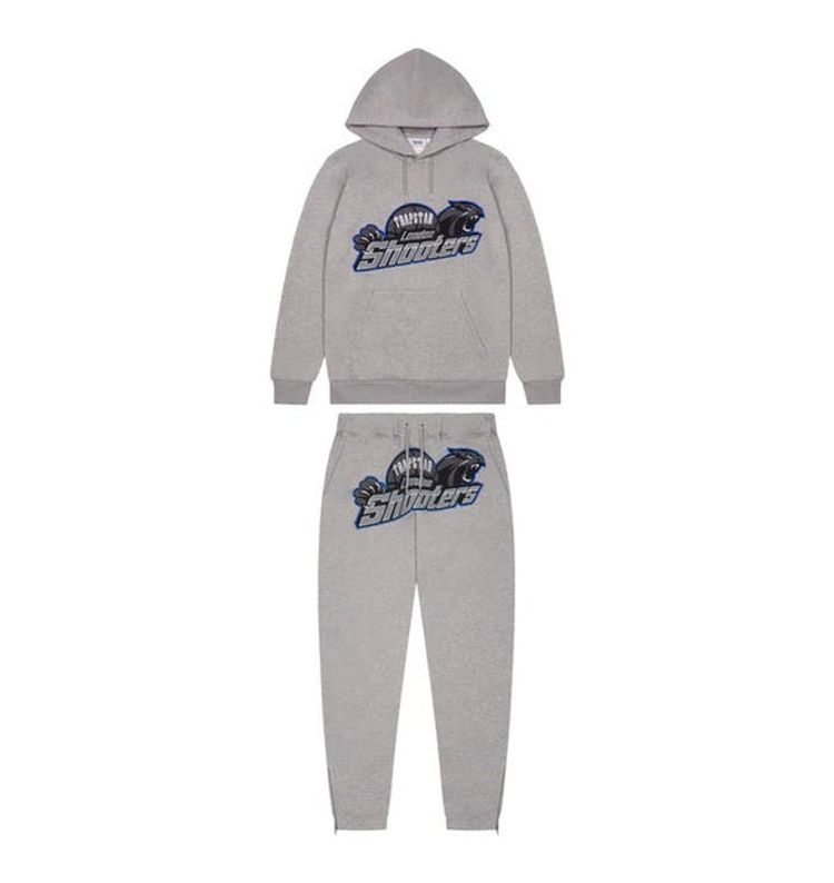 Sourced By CS Trapstar Shooters Tracksuit - Grey Ice Flavours product image