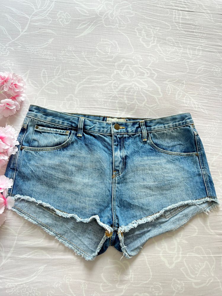 Zara Basic Denim Shorts