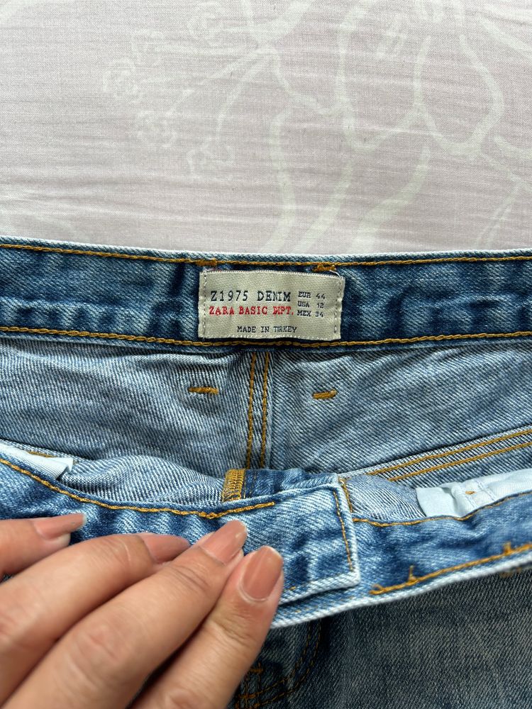 Zara Basic Denim Shorts 2