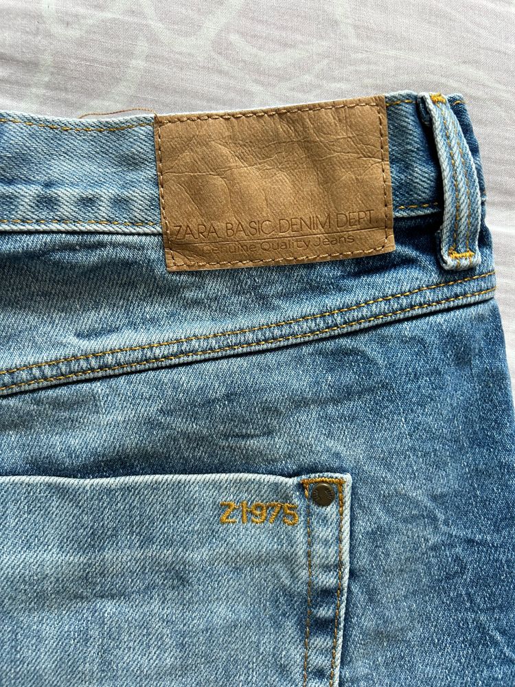 Zara Basic Denim Shorts 7