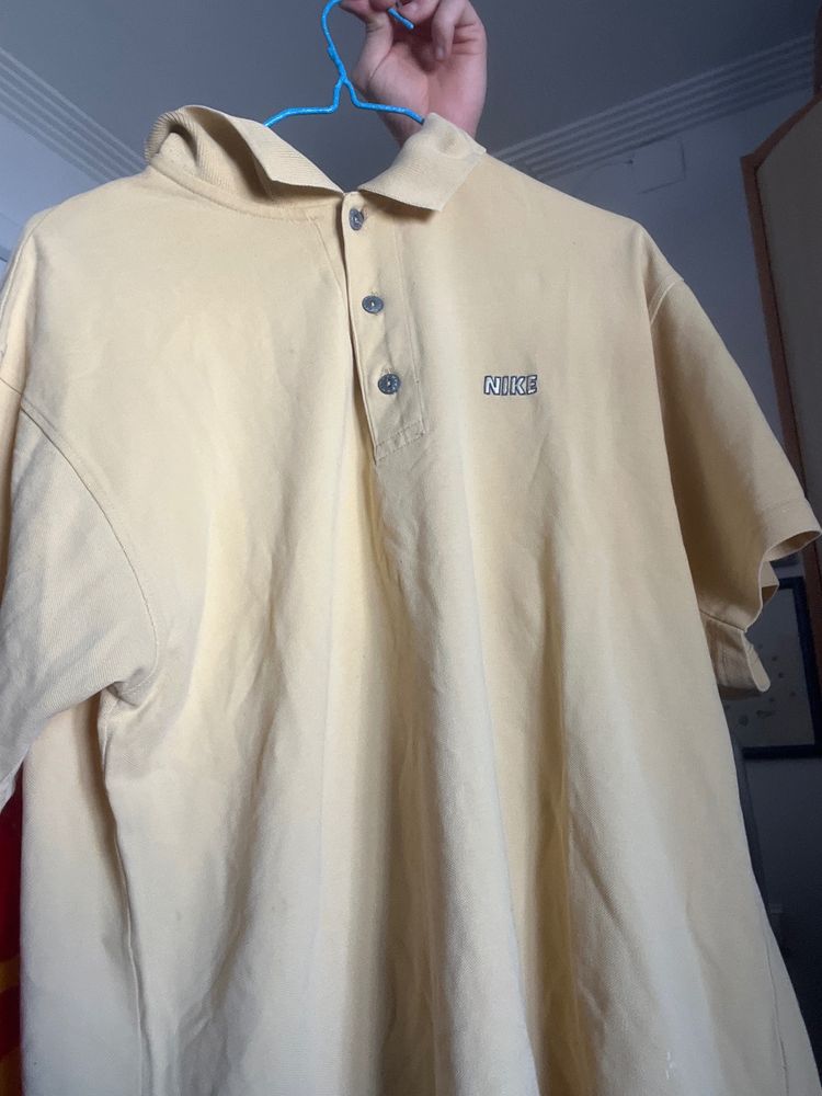 Nike Yellow Polo Shirt
