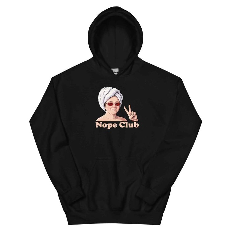 Nope Club Funny Hoodie To Show Off Your Humor And Style