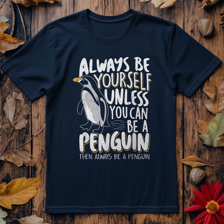 Always Be a Penguin T-Shirt image 1