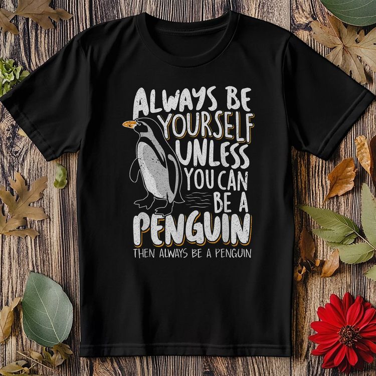 Always Be a Penguin T-Shirt image 3