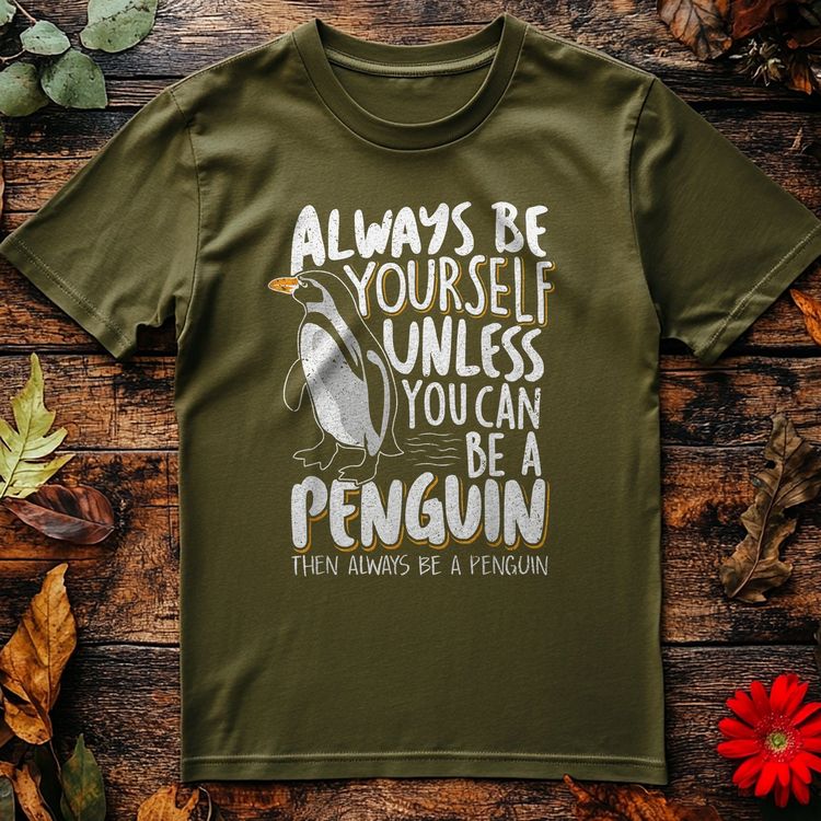 Always Be a Penguin T-Shirt image 5