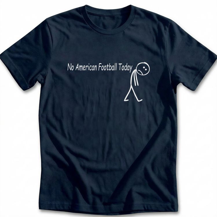 No American Football Today T-Shirt EU 4