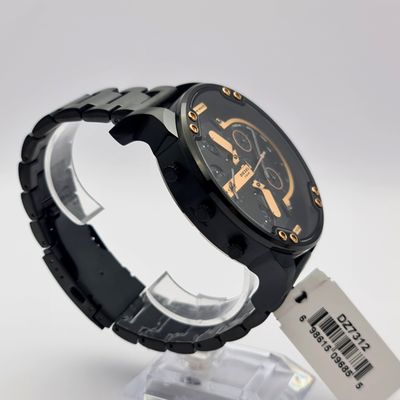 Diesel DZ7312 Mens Watch Stainless Steel Black With Gold Dial 6