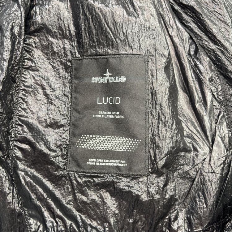 Stone Island Shadow Project LongLine Black Jacket image 8