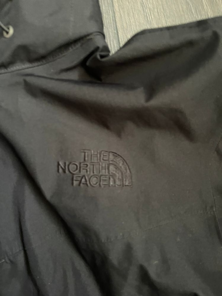 Black Goretex North Face Raincoat image 2